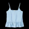 JUNA Liv chemise S/M i blå fra serien Cube | Køb her Clearance