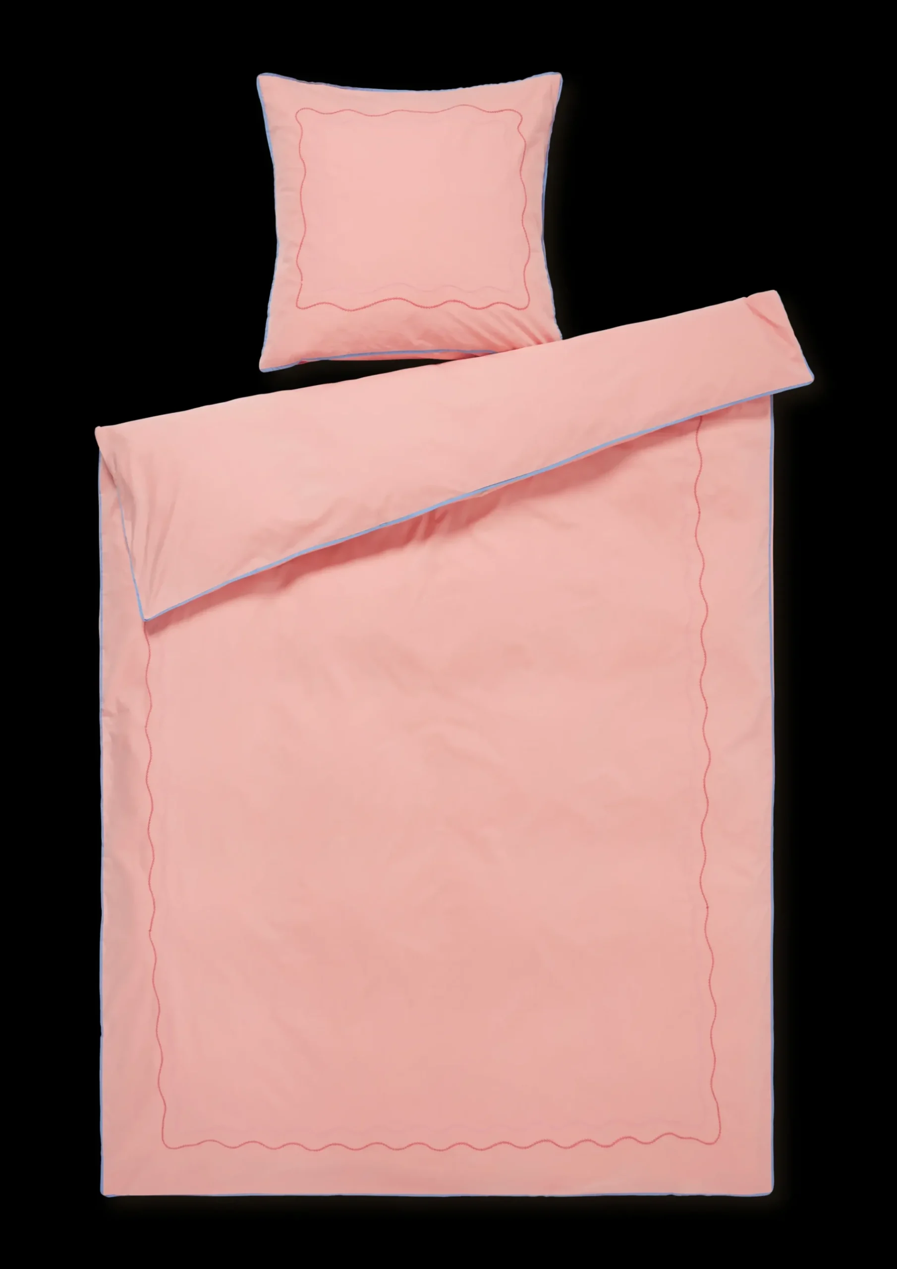 JUNA Lollipop Sengetøj 140x220 cm soft pink DK - Køb nu Discount