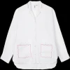 JUNA Lollipop Sofie Shirt S/M hvid - Køb hos Rosendahl.com New