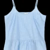 JUNA Monochrome Liv chemise i lys blå str. S/M – Køb her