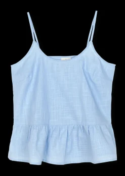 JUNA Monochrome Liv chemise i lys blå str. S/M – Køb her