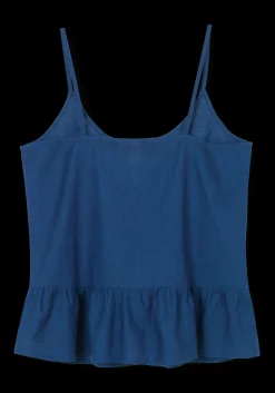 JUNA Monochrome Liv top mørk blå S/M | Køb her New