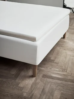 JUNA Percale Kuvertlagen 180x210 cm hvid | Køb her Outlet