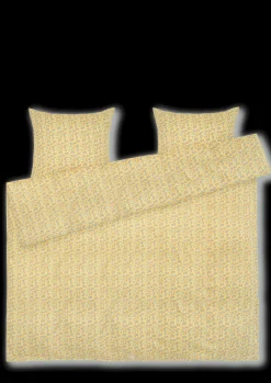 JUNA Pleasantly Sengetøj 220x220 cm gul SE | Køb her Discount