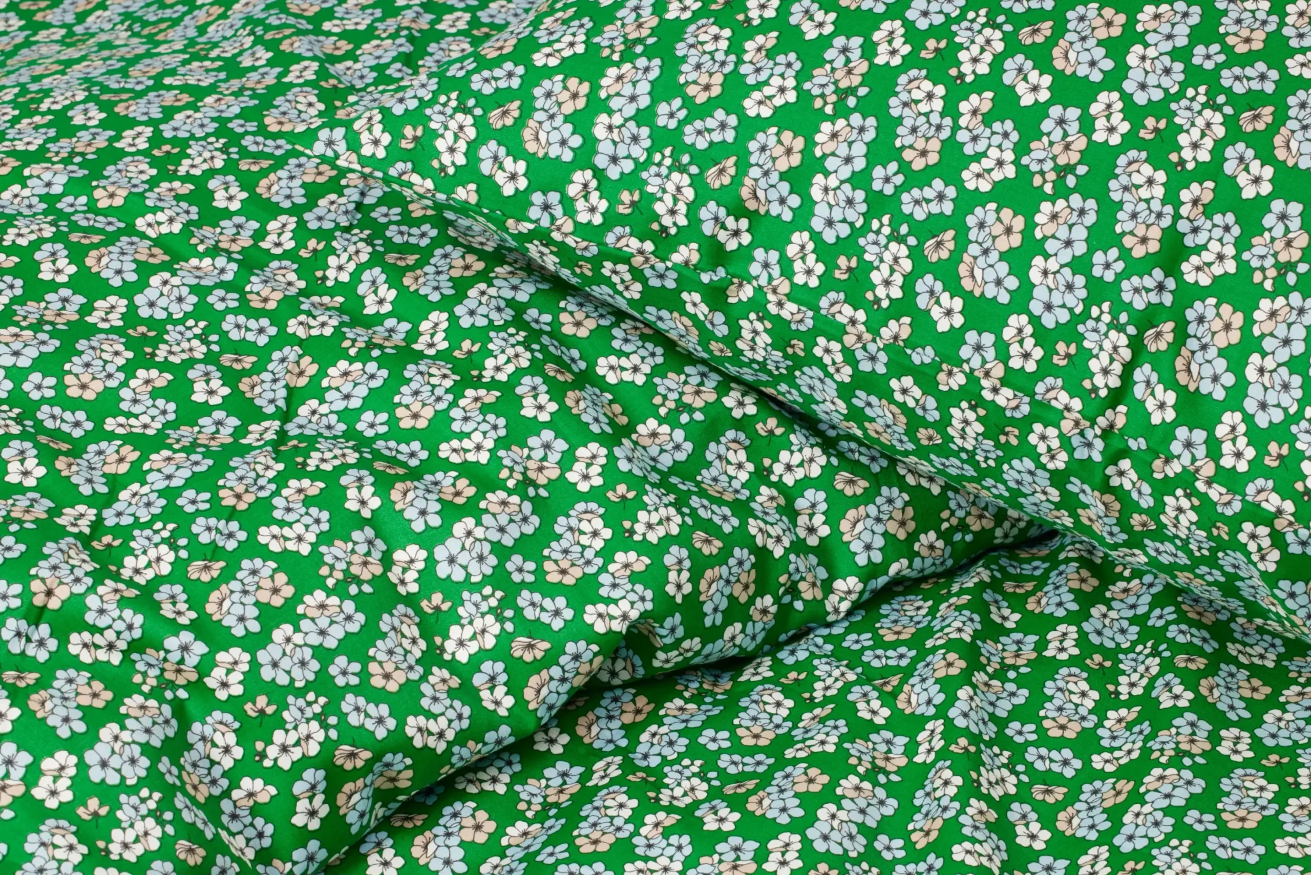 JUNA Pleasantly Sengetøj 220x220 cm grøn SE | Køb her Clearance