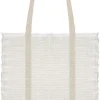JUNA Reflection Strandtaske 50x50 cm hvid | Køb her Discount