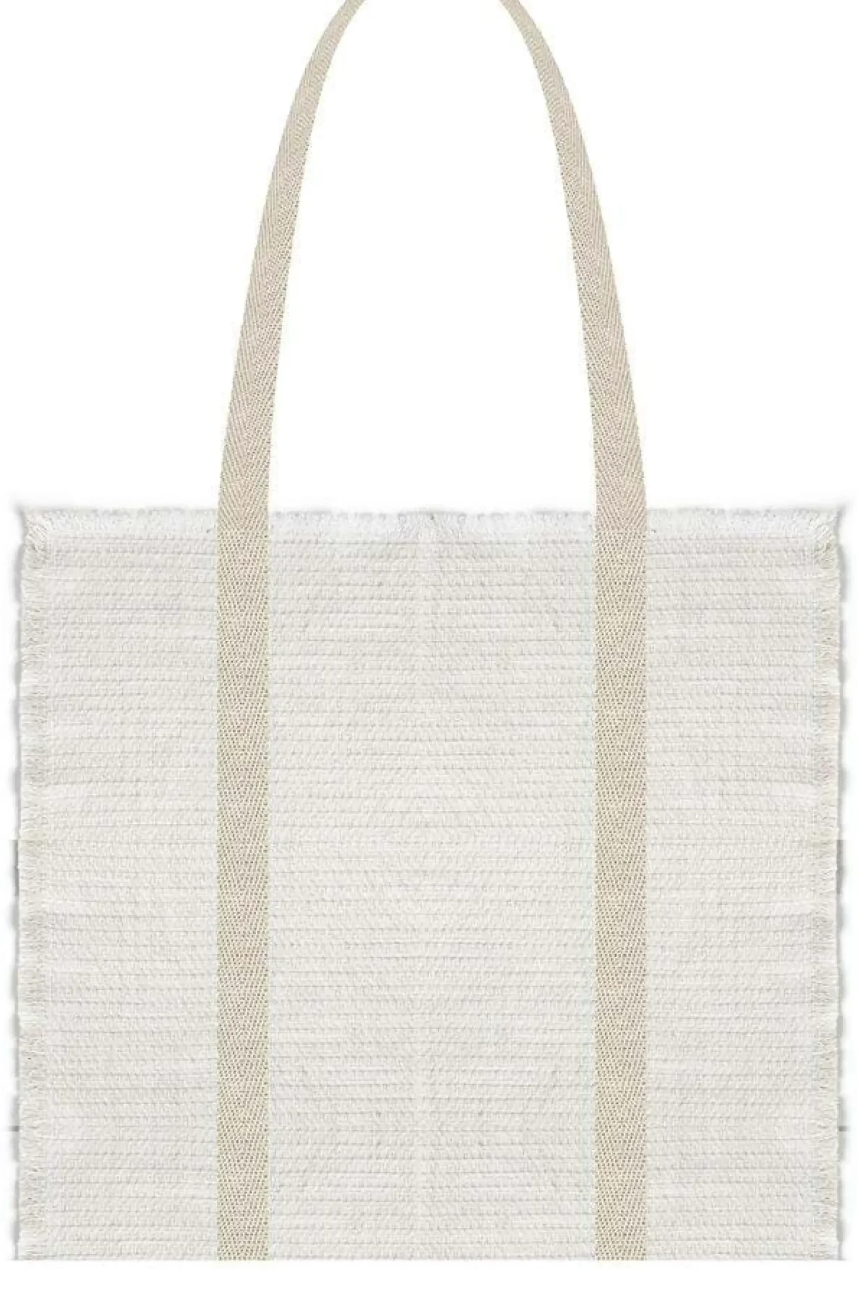 JUNA Reflection Strandtaske 50x50 cm hvid | Køb her Discount