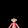 Kay Bojesen Abe mini i rosa fra serien Monkey | Køb her Online
