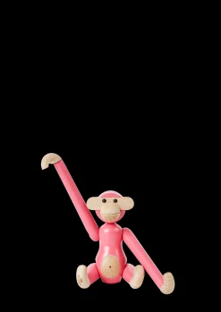 Kay Bojesen Abe mini i rosa fra serien Monkey | Køb her Online