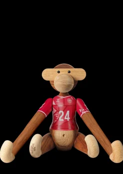 Kay Bojesen Abe x DBU Kvinde 2024 stor teak/limba - Køb her Outlet