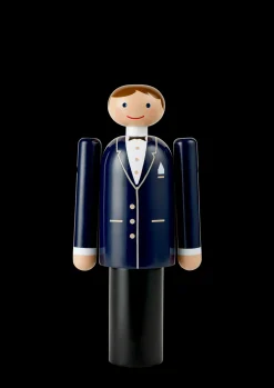 Kay Bojesen Brudgom H18 cm i blå fra serien Figurines Online
