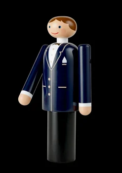 Kay Bojesen Brudgom H18 cm i blå fra serien Figurines Online