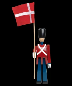 Kay Bojesen Fanebærer lille rød/blå/hvid | Køb her New