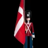 Kay Bojesen Fanebærer mellem rød/blå/hvid | Køb her New
