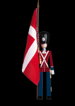 Kay Bojesen Fanebærer mellem rød/blå/hvid | Køb her New