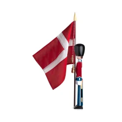 Kay Bojesen Fanebærer mellem rød/blå/hvid | Køb her New
