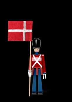 Kay Bojesen Fanebærer mini i rød fra serien Figurines Outlet