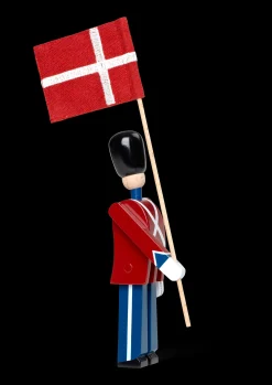 Kay Bojesen Fanebærer mini i rød fra serien Figurines Outlet