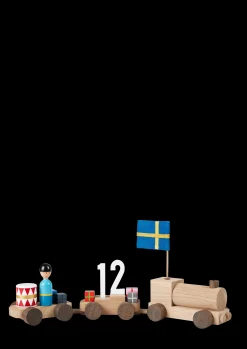 Kay Bojesen Fødselsdagstog Svensk eg/røget eg | Køb her Outlet