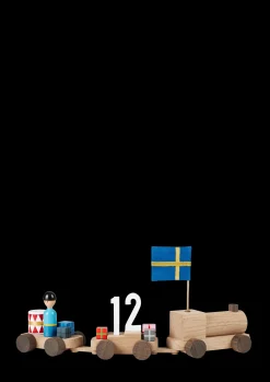 Kay Bojesen Fødselsdagstog Svensk eg/røget eg | Køb her Outlet