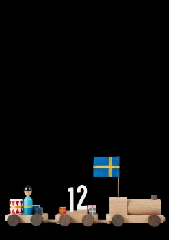 Kay Bojesen Fødselsdagstog Svensk eg/røget eg | Køb her Outlet