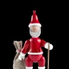 Kay Bojesen Julemand H19.5 cm i rød fra serien Figurines Discount