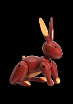 Kay Bojesen Kanin H16 cm i rød fra serien Other animals New