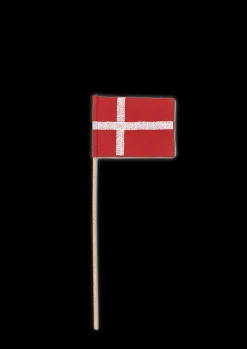 Kay Bojesen Reservedel Tekstilflag til lille garder rød/hvid Sale