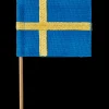 Kay Bojesen Tekstilflag til fødselsdagstog blå/gul | Køb her