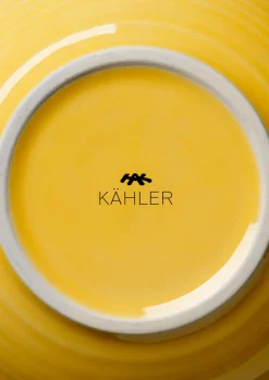 Kähler Colore Skål Ø15 cm saffron yellow | Køb her Sale