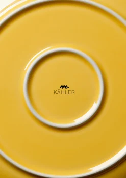 Kähler Colore Tallerken Ø27 cm saffron yellow | Køb her Clearance