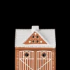 Kähler Gingerbread Lyshus Julestald H11.5 brun | Køb nu Online