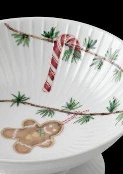 Kähler Hammershøi Christmas Opsats Ø16 cm hvid m. deko Discount