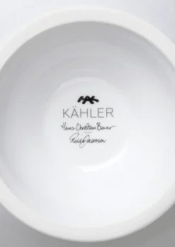 Kähler Hammershøi Christmas Opsats Ø16 cm hvid m. deko Discount