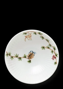 Kähler Hammershøi Christmas Skål Ø16 cm hvid m. deko 2 stk. Outlet
