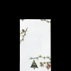 Kähler Hammershøi Christmas Stofserviet 45x45cm hvid m. deko Clearance