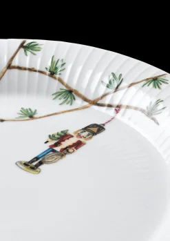 Kähler Hammershøi Christmas Tallerken hvid m. deko | Køb her New