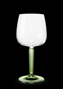 Kähler Hammershøi Hvidvinsglas 35 cl grøn 2 stk. | Køb her Best