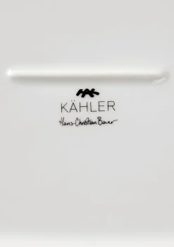 Kähler Hammershøi Ovalt serveringsfad 40x22.5 hvid | Køb her Clearance