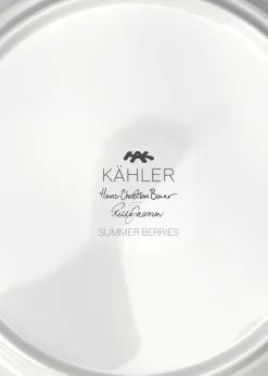 Kähler Hammershøi Summer Tallerken Ø22 cm forglemmigej Clearance
