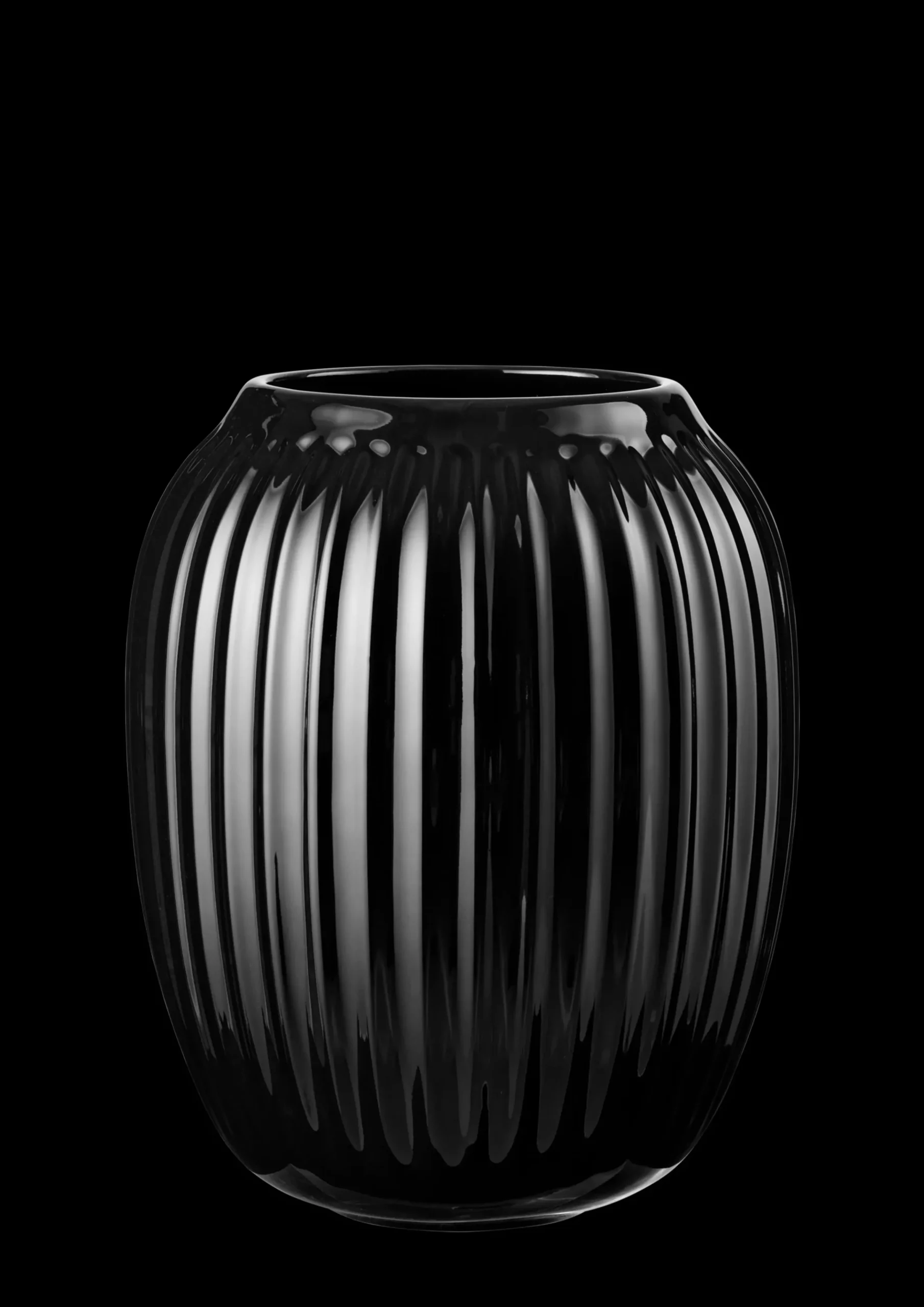 Kähler Hammershøi Vase H21 cm sort | Køb på Rosendahl.com Clearance