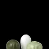 Kähler Hammershøi Vase miniature støvet grøn 3 stk. Discount