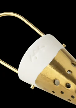 Kähler Kræmmerhus H15.5 cm i guld fra serien Nobili Discount