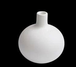 Kähler Lysestage H16.5 cm i hvid fra serien Globo | Køb her Hot
