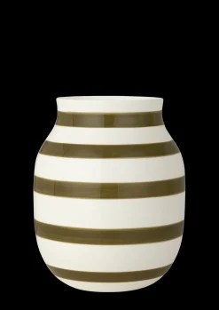 Kähler Omaggio Vase H20 cm olivengrøn | Køb på Rosendahl.com New