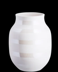 Kähler Omaggio Vase H20 perlemor (16051) | Køb her Discount
