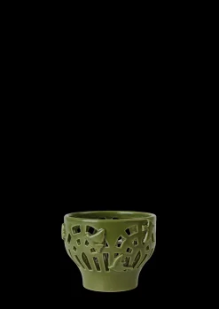 Kähler Orangery Fyrfadsstage Ø9.5 cm green garden | Køb her New