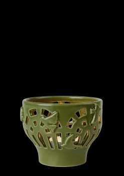 Kähler Orangery Fyrfadsstage Ø9.5 cm green garden | Køb her New