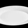 Kähler Ovalt serveringsfad 28.5x22.5 cm i hvid | Køb her Online