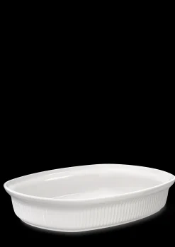 Kähler Ovnfast fad 39x29.5 cm i hvid fra serien Hammershøi Sale
